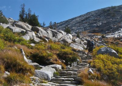 The Stairs To Donahue Pass
