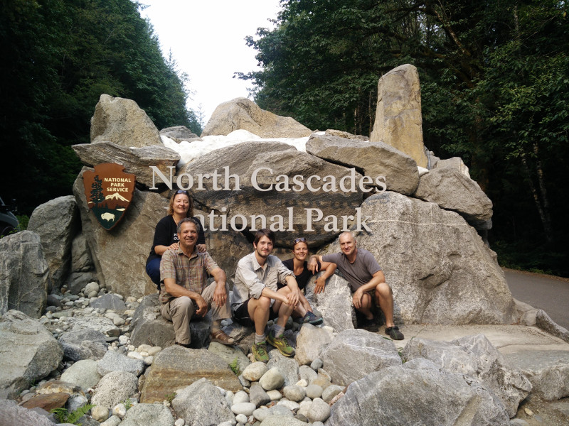 North Cascades NP with the Family